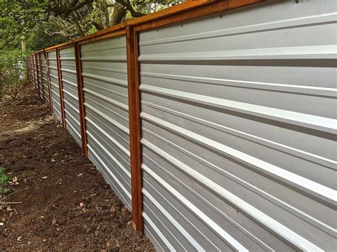 sheet metal for bottom of fence|ready made metal fence panels.